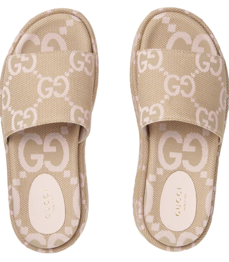 GG Platform Slide Sandal