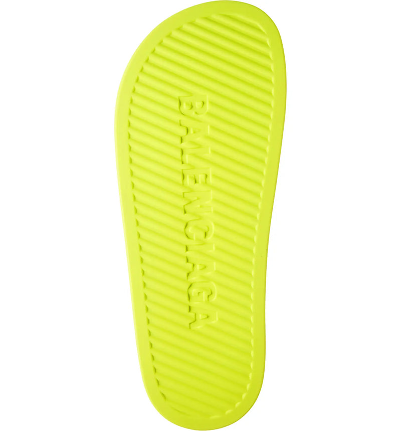 Logo Platform Slide Sandal